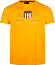 Archive Shield SS T-Shirt - Medal Yellow